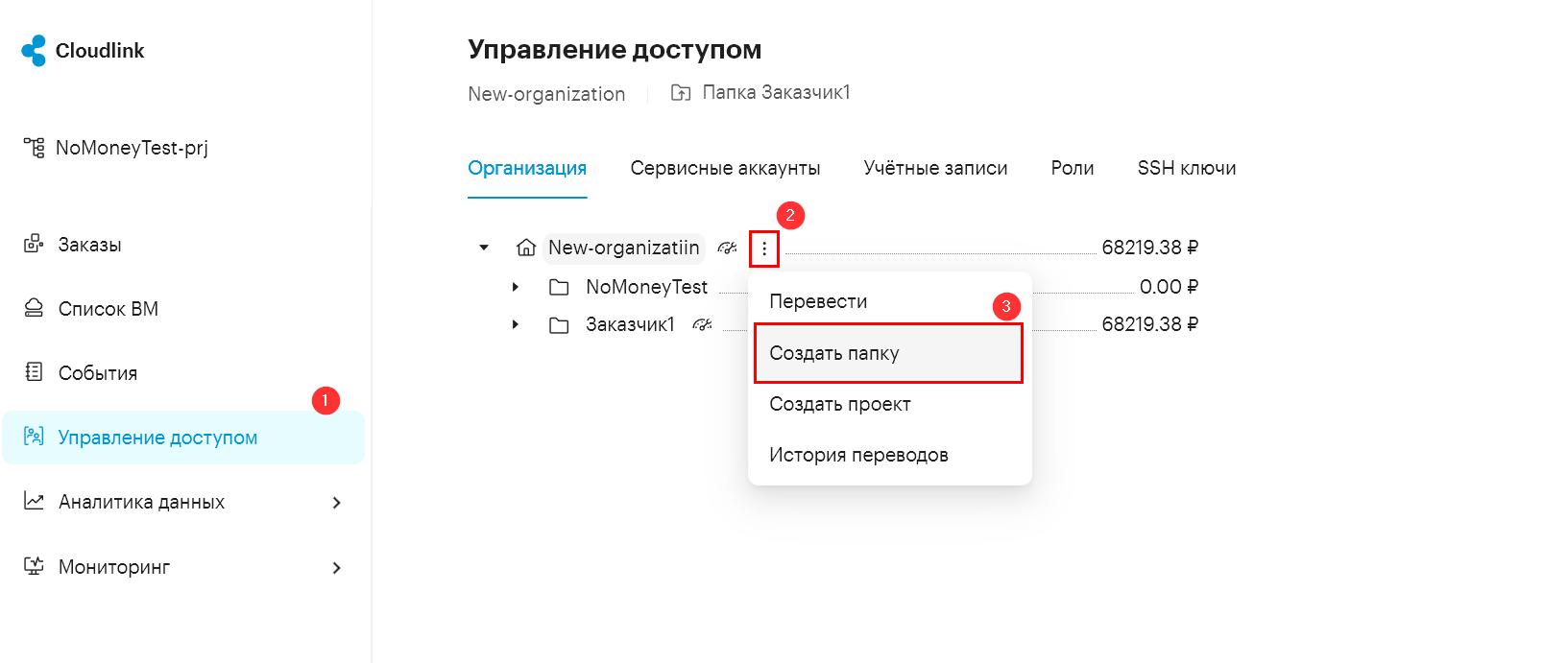 organization access management