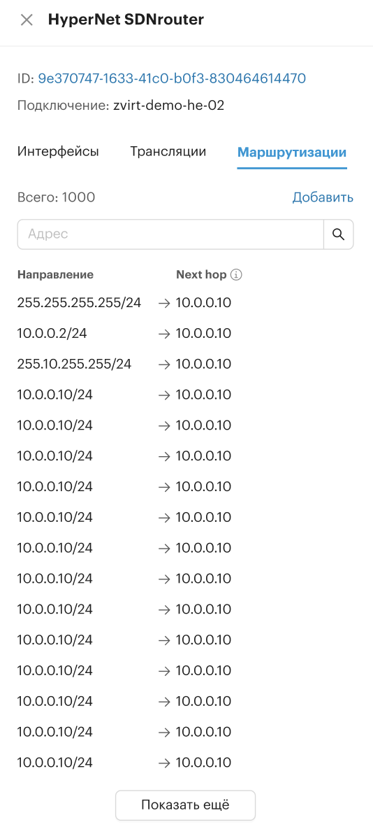 sdn details routers routing