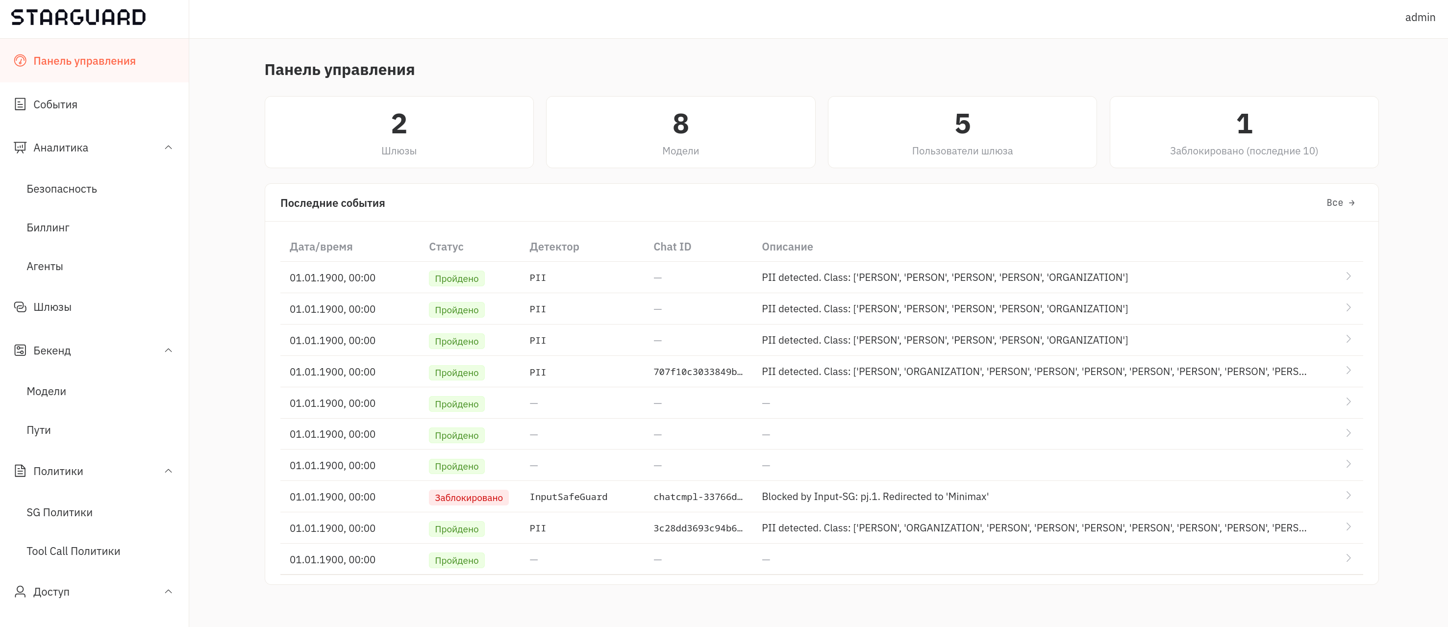 main page