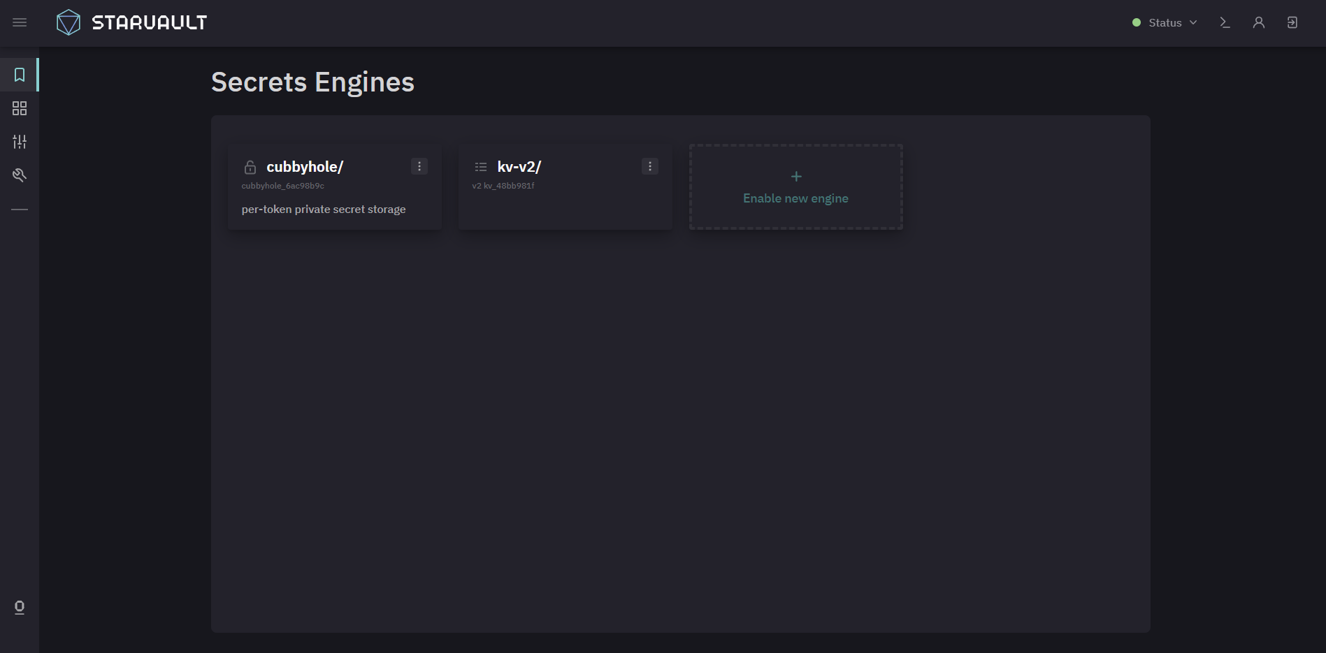 kv v2 engine enabled