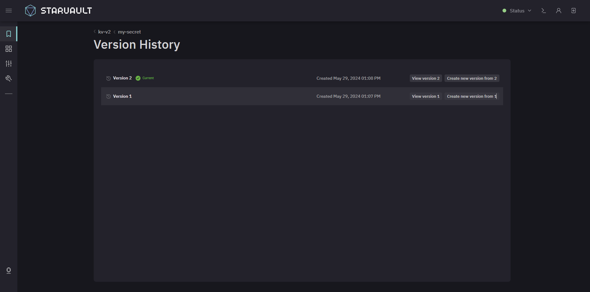 kv2 version history 2