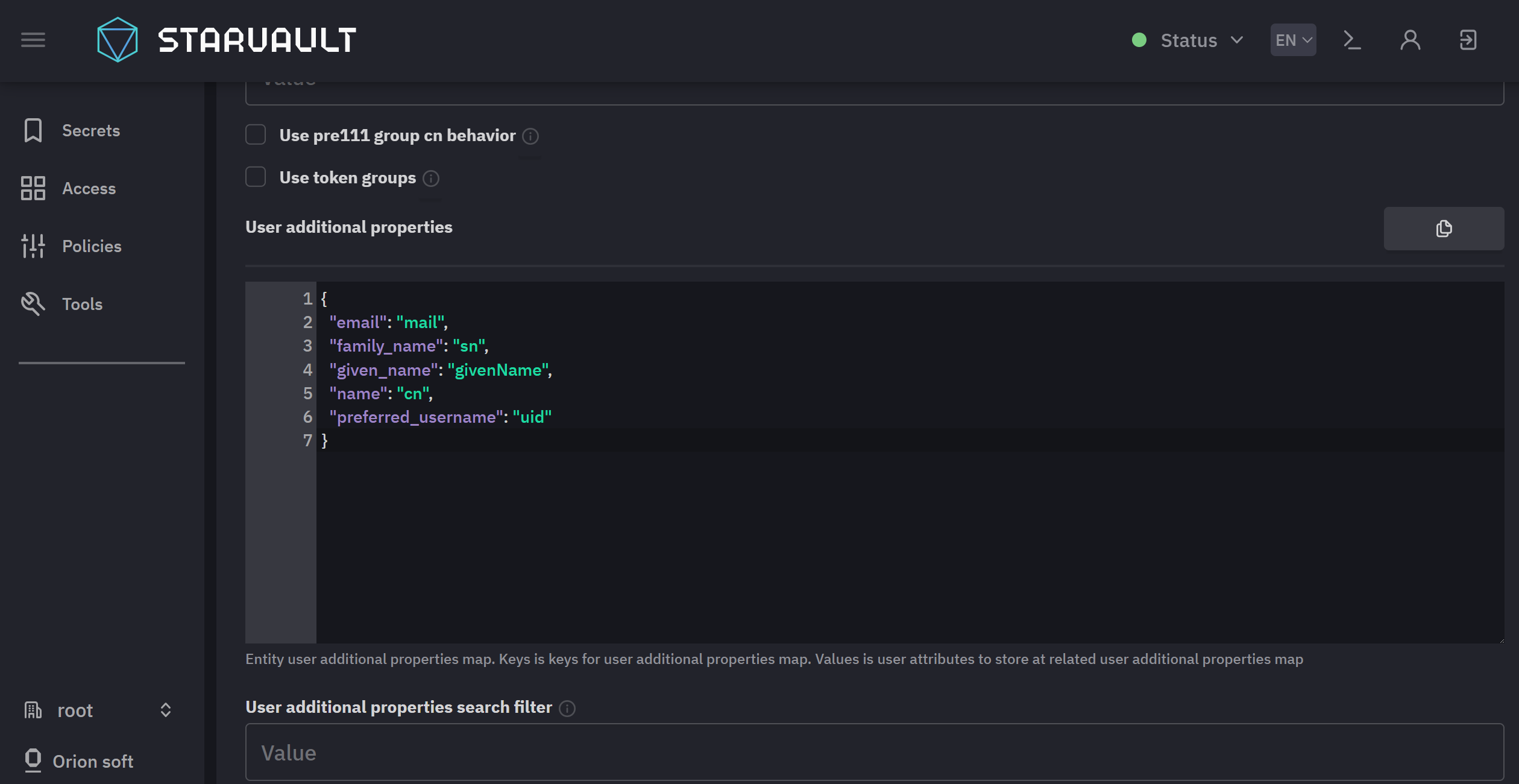 user add prop