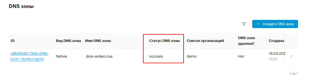 dns success