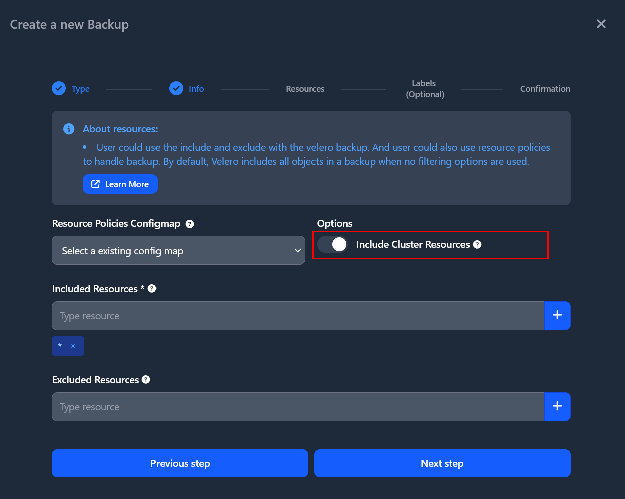 velero restore backup 3