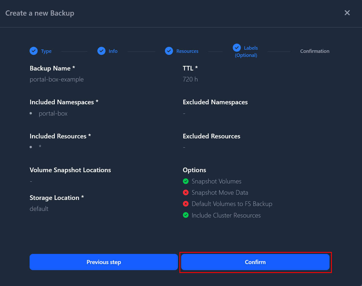 velero restore backup 4