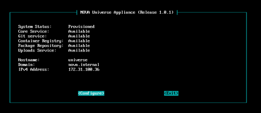 nova universe servers status