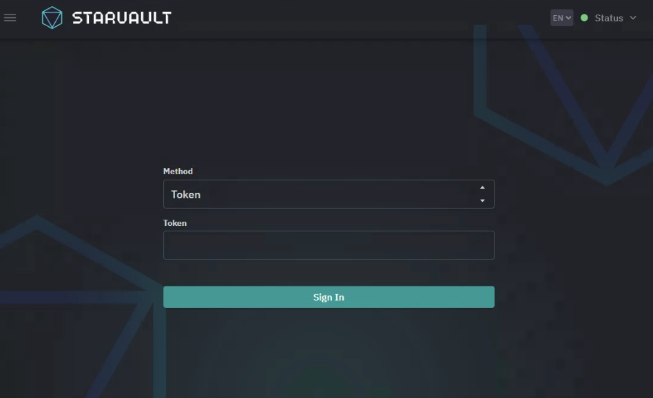 starvault auth