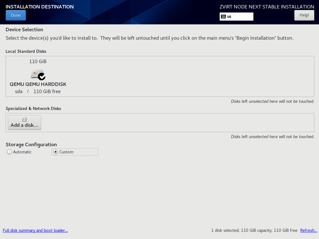 install node st cust
