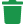 b  fa trash green