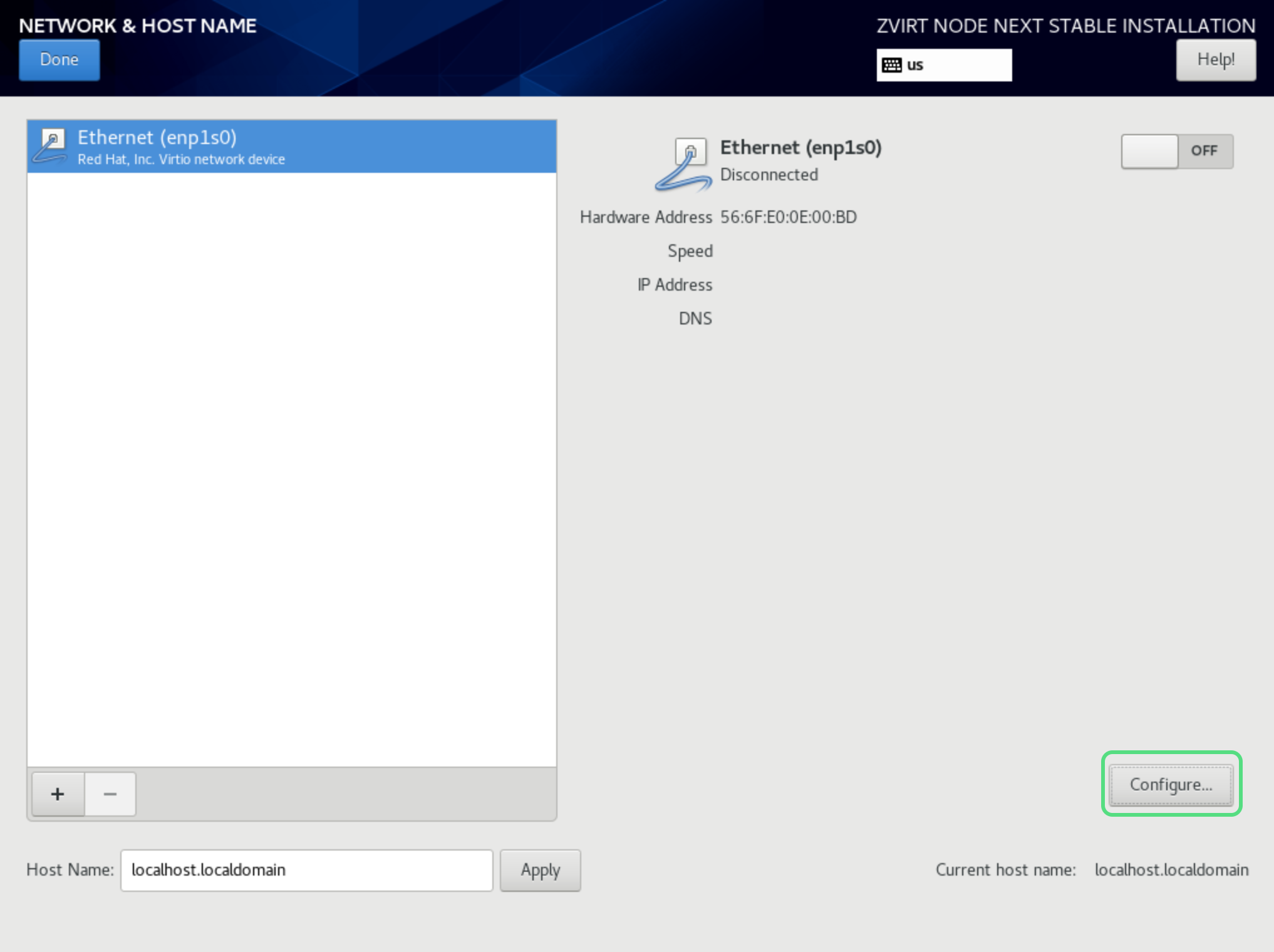 install node net 1