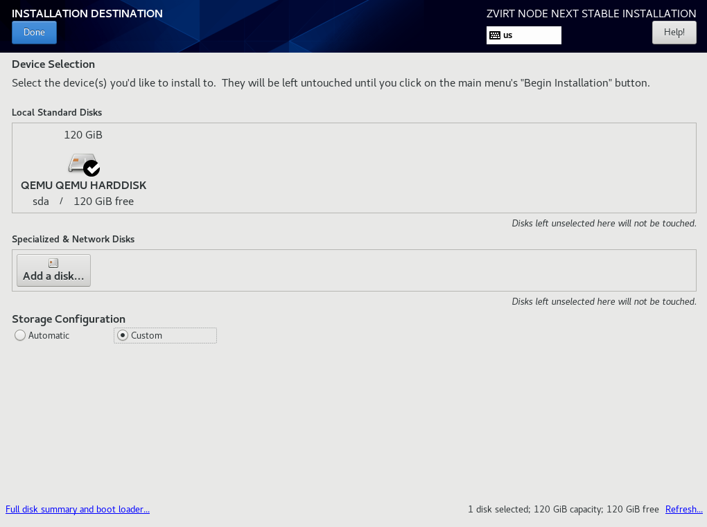 install node st cust