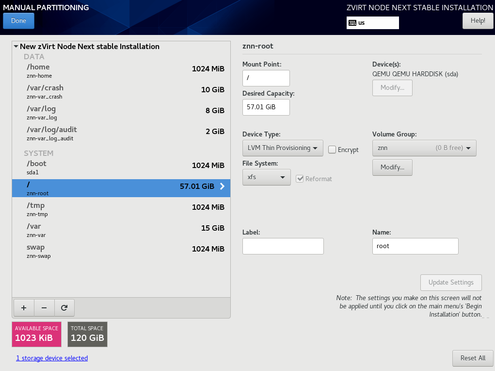install node st parts