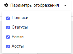 display menu